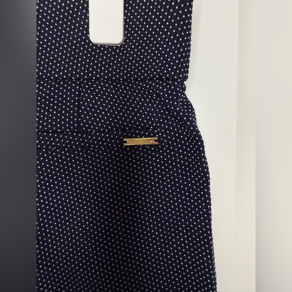 Anne Klein Polka Dot Shorts - Navy & White